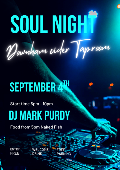 SOUL NIGHT 4th September Soul Night