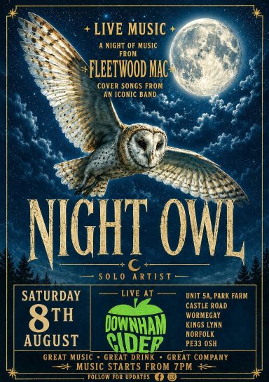 Live Music 8th August Night Owl